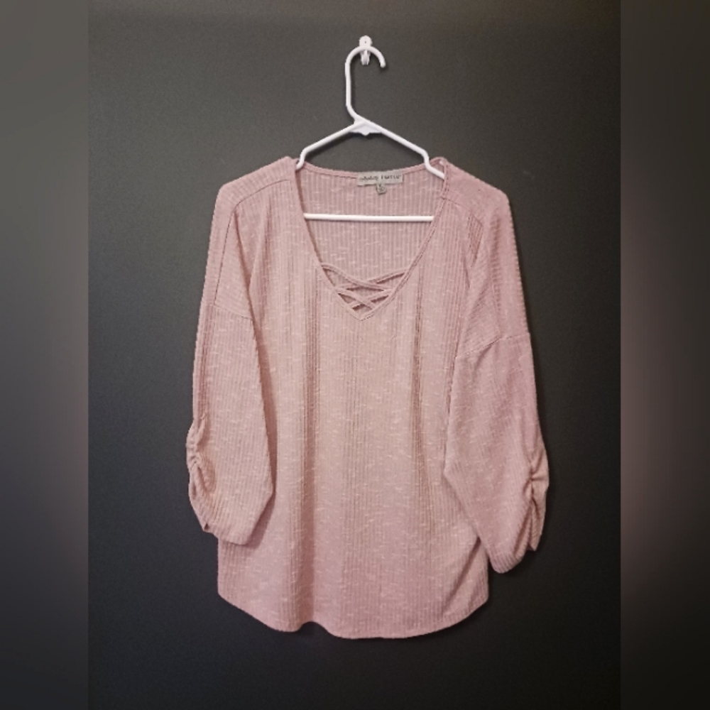 COPY - Absolutely famous XL pink women's top